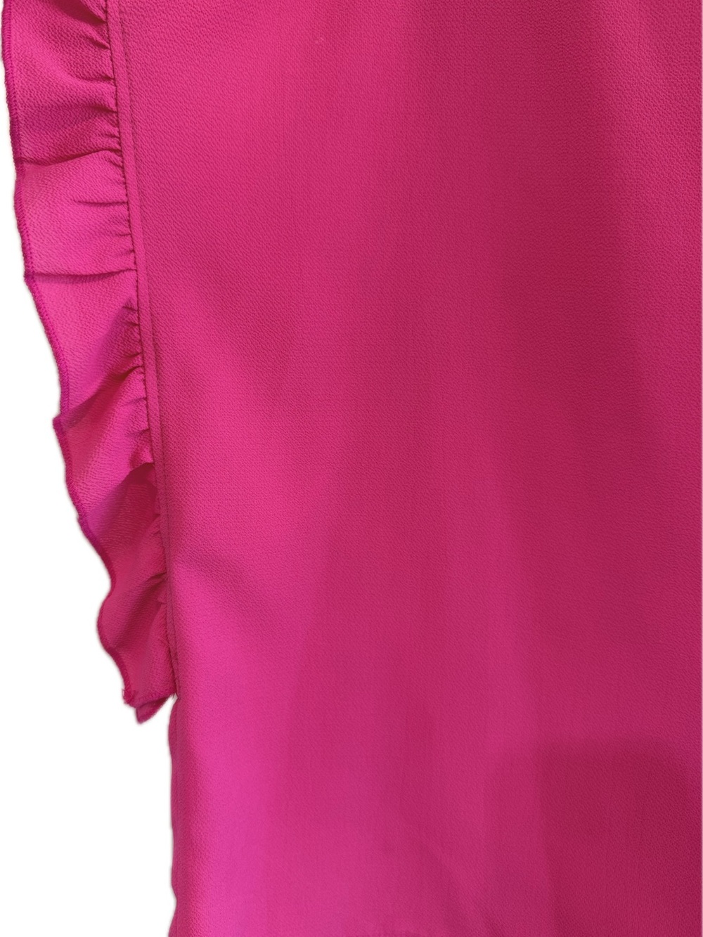 The Impeccable Pig Hot Pink Ruffle Sleeve Tunic